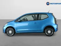 Used VW up! move up! 60 HP (44 kW) 2017 Blue Hatchback