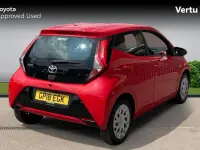 Used Toyota Aygo X-play 72 HP (52 kW) 2018 Red Hatchback