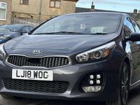 Used Kia Ceed GT-Line 136 HP (100 kW) 2018 Silver Hatchback