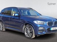 Used BMW X3 M Sport 261 HP (191 kW) 2018 Blue SUV