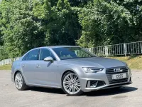Used Audi A4 S-Line 190 HP (139 kW) 2019 Silver Sedan