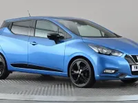 Used Nissan Micra 92 HP (67 kW) 2021 Blue Hatchback
