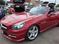 Used Mercedes SLK250 AMG 2014 Red Cabriolet