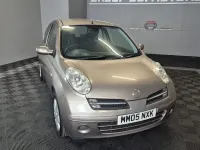 Used Nissan Micra 88 HP (64 kW) 2005 Beige Hatchback