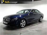 Used Mercedes E220 SE 2017 Blue Sedan
