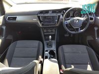 Used VW Touran SEL 150 HP (110 kW) 2016 Blue MPV