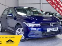 Used VW Golf VII S 110 HP (80 kW) 2021 Blue Hatchback