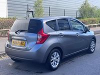 Begagnad Nissan Note Acenta 90 HK (66 kW) 2013 Grå Halvkombi