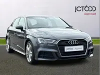 Used Audi A3 S-Line 187 HP (137 kW) 2020 Grey Sedan