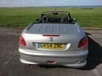 Used Peugeot 206 CC Allure 2004 Silver Cabriolet