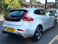 Used Volvo V40 R-Design 115 HP (84 kW) 2014 Silver Hatchback
