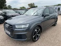 Used Audi Q7 Black Edition 286 HP (210 kW) 2018 Grey SUV