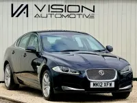 Gebraucht Jaguar XF Luxury 2012 Blau Limousine