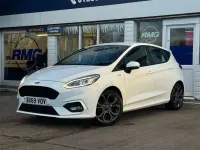 Used Ford Fiesta ST-Line 124 HP (91 kW) 2019 White Hatchback