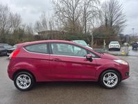 Used Ford Fiesta Zetec 2013 Red Hatchback