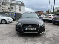 Used Audi A3 Sportback Advanced 150 HP (110 kW) 2018 Black Hatchback