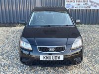 Used Kia Rio 109 HP (80 kW) 2011 Black Hatchback
