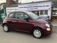 Used Fiat 500 Pop 69 HP (50 kW) 2020 Red Hatchback