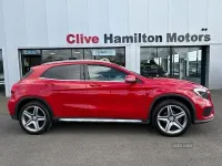 Used Mercedes GLA200 AMG line 136 HP (100 kW) 2017 Red SUV