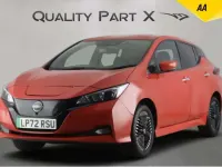 Used Nissan Leaf N-Connecta 160 kW (218 HP) 2022 Red Hatchback