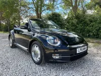 Used VW Beetle Design 105 HP (77 kW) 2016 Black Hatchback