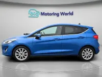 Used Ford Fiesta Titanium 95 HP (69 kW) 2020 Blue Hatchback