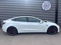 Used Tesla Model 3 Performance 461 kW (627 HP) 2020 White Sedan