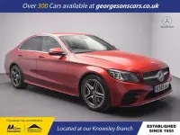Used Mercedes C300 AMG Line Premium 2019 Red Sedan