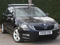 Used Skoda Octavia SE Technology 116 HP (85 kW) 2018 Black Estate