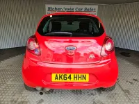 Used Ford Ka Zetec 69 HP (50 kW) 2014 Red Hatchback
