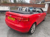 Used Audi A3 Cabriolet Sport 2013 Red Cabriolet