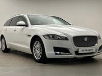 Used Jaguar XF Sportbrake Portfolio 161 HP (118 kW) 2018 White Estate