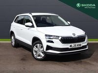Used Skoda Karoq SE 150 HP (110 kW) 2025 Moon white metallic SUV