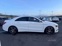 Used Mercedes CLA220 AMG line 177 HP (130 kW) 2016 White Sedan