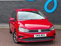Used VW Golf VII SE 130 HP (95 kW) 2018 Red Hatchback