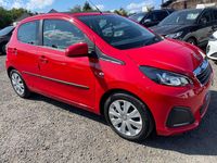 Used Peugeot 108 Active Top 68 HP (50 kW) 2015 Red Hatchback