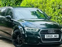 Used Audi A3 Sportback S-Line 116 HP (85 kW) 2020 Black Hatchback