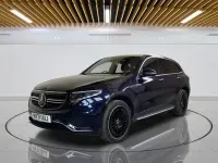 Usado Mercedes EQC400 AMG line 300 kW (408 HP) 2021 Azul SUV