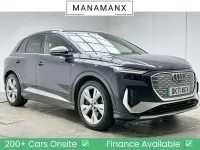 Used Audi Q4 e-tron S-Line 150 kW (204 HP) 2021 Mauve/purple SUV