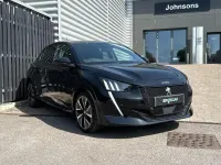 Used Peugeot e-208 Premium 100 kW (136 HP) 2022 Black Hatchback