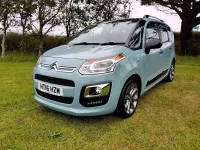 Used Citroën C3 Picasso Platinum 100 HP (73 kW) 2016 Blue MPV