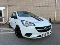 Begagnad Vauxhall Corsa 2015 Vit Halvkombi