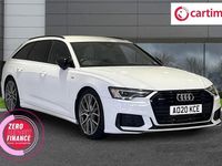 Used Audi A6 Black Edition 245 HP (180 kW) 2020 White Estate