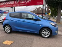 Used Vauxhall Viva 75 HP (55 kW) 2015 Blue Hatchback