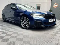 Used BMW 530e M Sport 287 HP (211 kW) 2021 Blue Estate