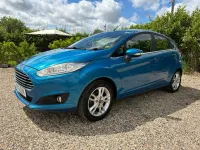 Used Ford Fiesta Zetec 2016 Blue Hatchback