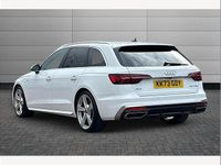 Used Audi A4 S-Line 204 HP (150 kW) 2024 Arkona white Estate