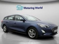 Used Ford Focus Zetec 120 HP (88 kW) 2021 Blue Estate
