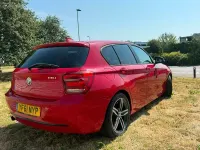 Used BMW 116 Sport Line 136 HP (100 kW) 2011 Red Hatchback