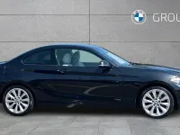 Used BMW 218 Luxury Line 134 HP (98 kW) 2016 Black Coupe